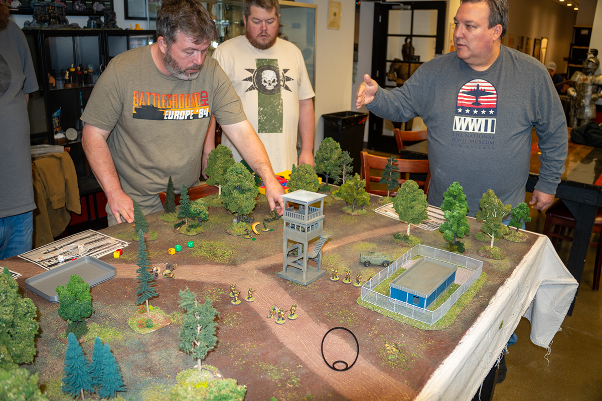 U.S. forces respond to the Soviet advance